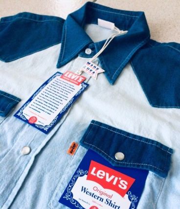Chemise Levi’s rare Made in USA Orange Tab