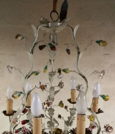 Lustre en métal 