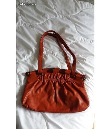 Sac rouge vintage style Art Déco