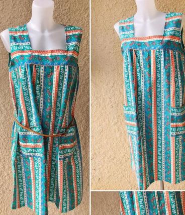 La robe tablier vintage