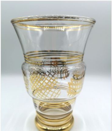 vase en verre années 60