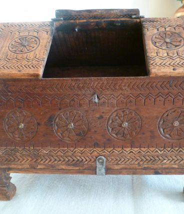 Coffre de mariage Rajasthan vintage