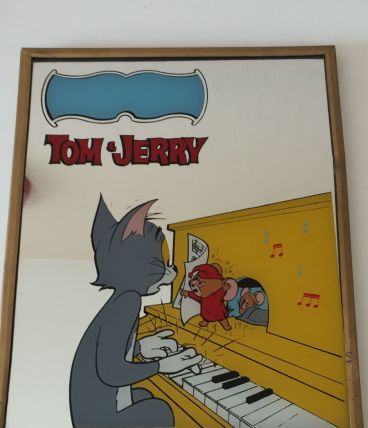 Miroir vintage Tom &amp; Jerry 1967