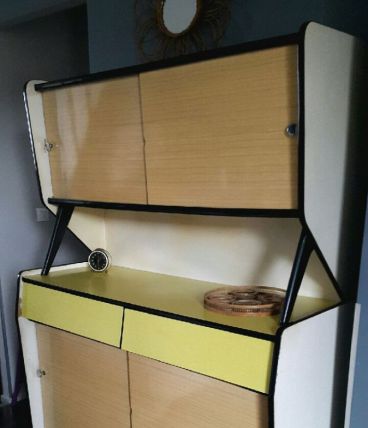 Buffet, bahut, enfilade formica vintage 