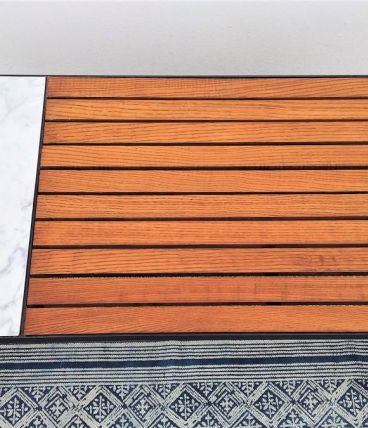 Table basse moderniste vintage années 50