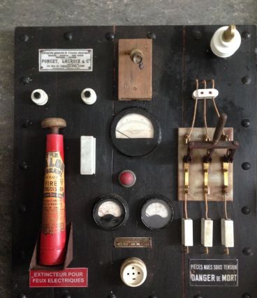 Tableau électrique vintage deco industrielle 