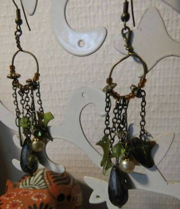 pendants d'oreille bohème