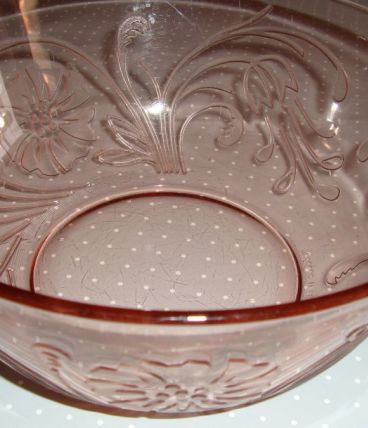 SALADIER VINTAGE EN ARCOROC ROSE 