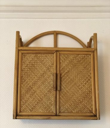 Armoire rotin 
