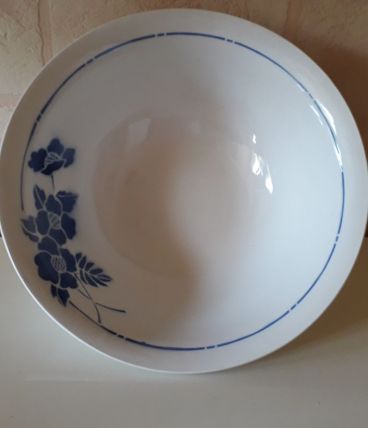 tres  grand saladier moulin des loups  orchies  fleur bleue