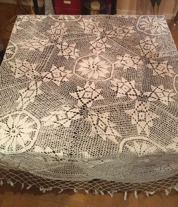 Nappe ronde crochet