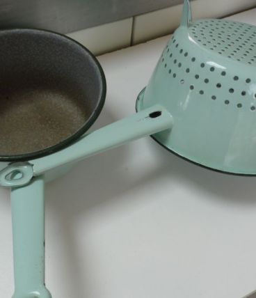 egoutoire/casserole emaillée