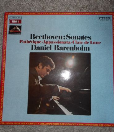 DISQUE VINYL 33T SONATES DE BEETHOVEN 