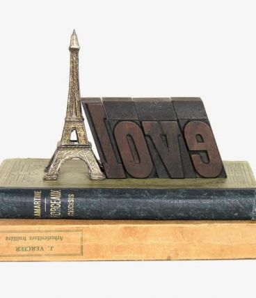 LOVE Lettres d'Imprimerie en Bois / Impression Typographique