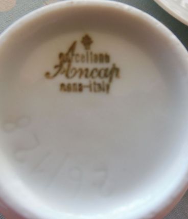 Ensemble de 3 tasses et 3 soucoupes vintage 