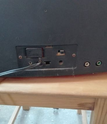 Télé Pathé Marconi 36cm orange année 70