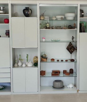 living vintage ROSET 1975 Long 310 l 45 ET H 210 GRIS PERLE