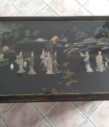 Bureau 1900, décors japonisant