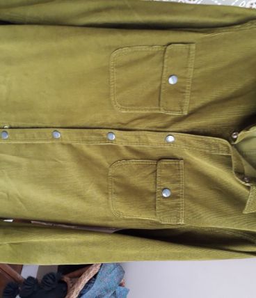 Chemise APC en velours