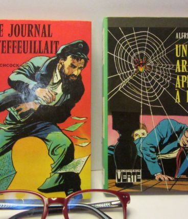 lot 2 bibliothèque verte Hitchcock