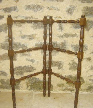 porte serviette pliant vintage