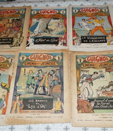 lot de 6 Guignols 1931-1932-1934