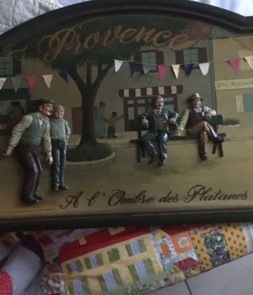 Enseigne murale style Interiors’