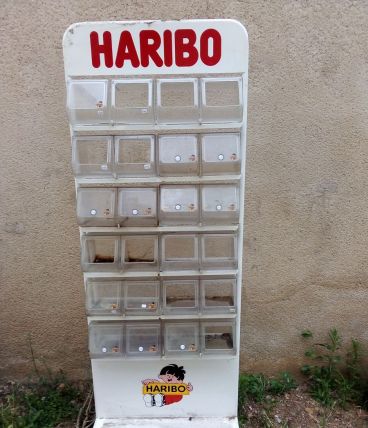 Présentoir haribo de 1980