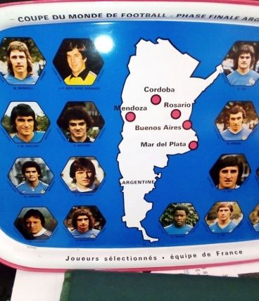 Plateau équipe de france de 1978