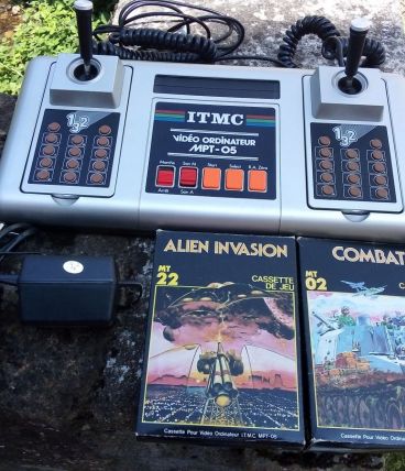 Console de jeux itmc des années 1980