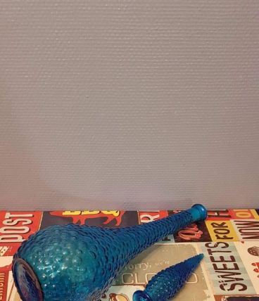 carafe italienne empoli bleue