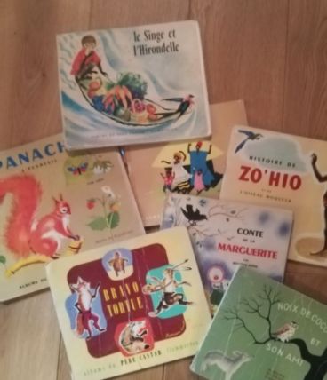 Lots livres enfant anciens