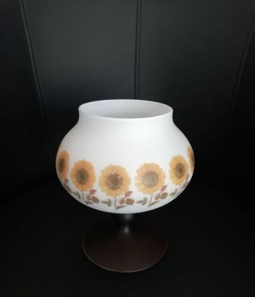 Verre sur pied vintage