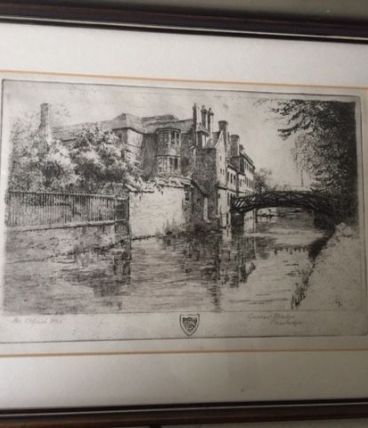 gravure anglaise originale