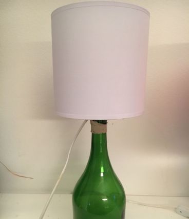 Lampe bouteille de Cognac 