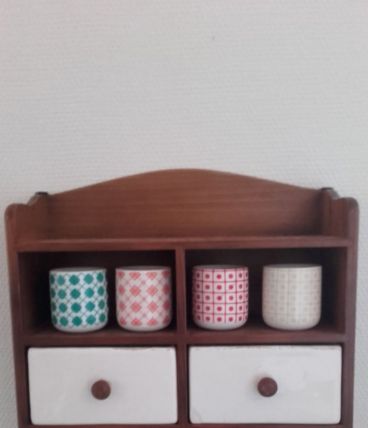 Étagère vintage de cuisine 