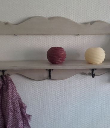Porte manteaux vintage à crochets 