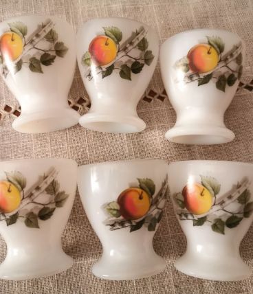 Lot de 6 coquetiers Vintage 