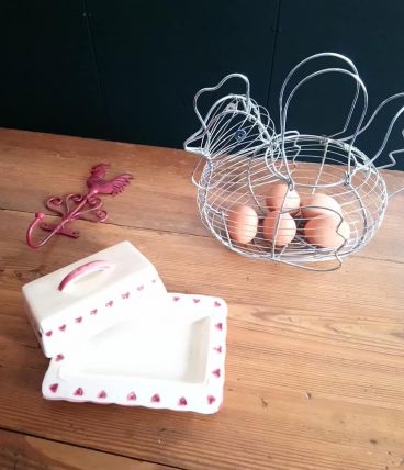 Ensemble panier à œufs... 