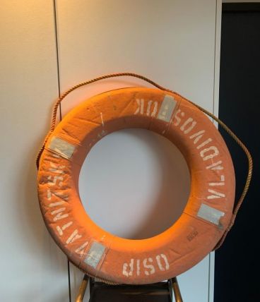 Bouée de bateau vintage