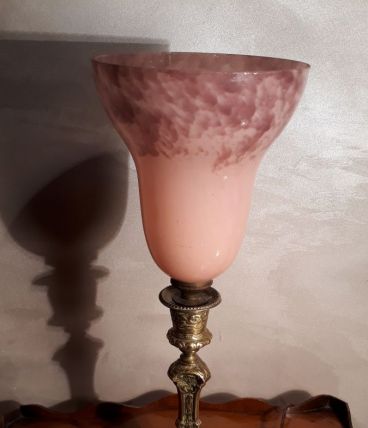 lampe bronze art deco