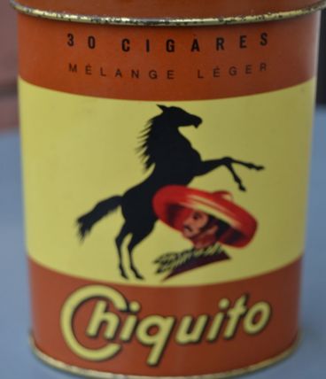Boite à cigares Chiquito année 60
