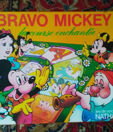 Jeu "Bravo Mickey ! La course enchantée" - vintage