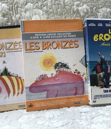 Les Bronzès : 4 DVD +1 livre