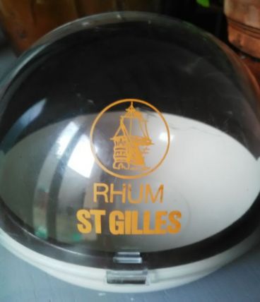 Sucrier publicitaire "Rhum St Gilles" 