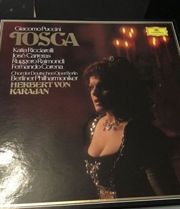 Vinyles TOSCA Giacomo Puccini