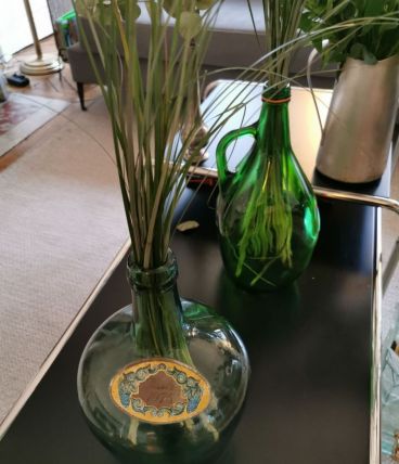 Dame jeanne 3.5L vert d'eau