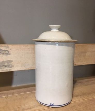 Pot en grès émaillé 