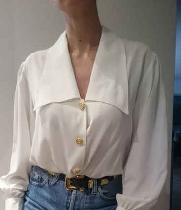 Chemise vintage blanche