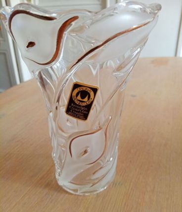 Vase cristallin 